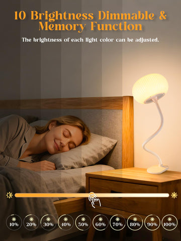 ReinHoo desk lamp with memory function for quick setup