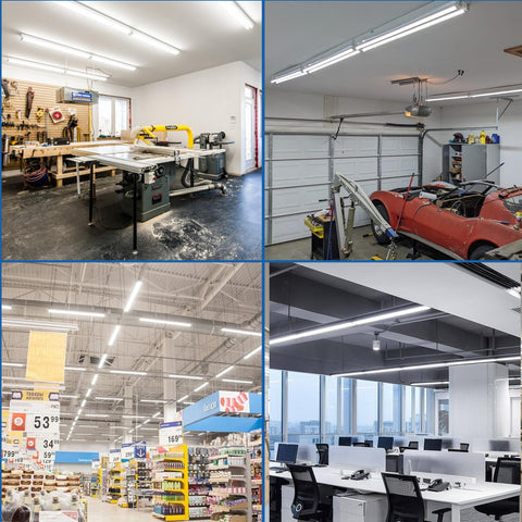 Reisener T8 LED bulbs 4-foot energy savings for long-term cost relief.