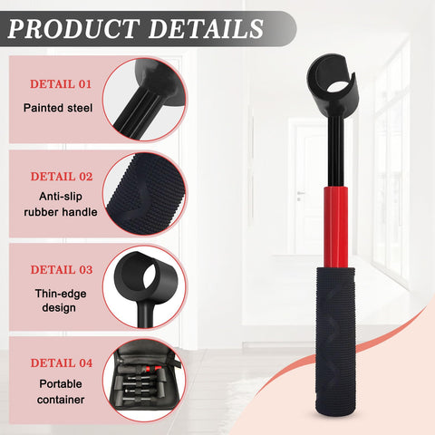 Reivd four-sizes 14-18-23-25mm kit enables varied hinges.