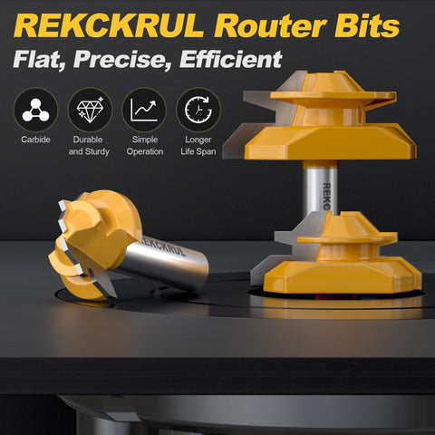 REKCKRUL packaging and tools ready for DIY projects.