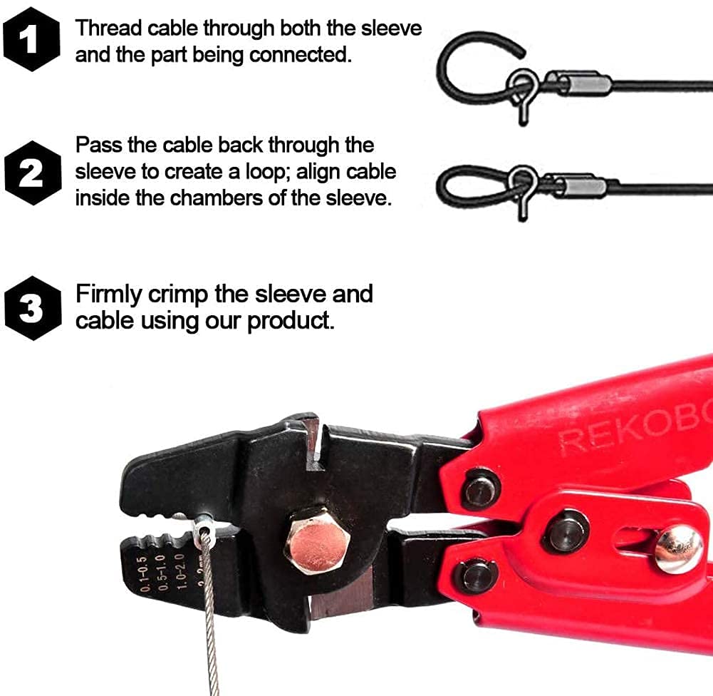 REKOBON wide-application kit supports diverse cable assemblies.