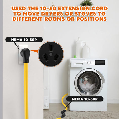 Relaxweex 10-50P male plug supports high-amp connections