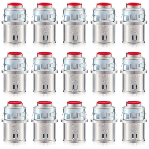 Relaxweex 15-pack three-eighths inch snap-in cable connectors for quick installations