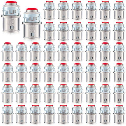 Relaxweex metal-clad cable connectors for 3/8 inch cables with a durable zinc finish.