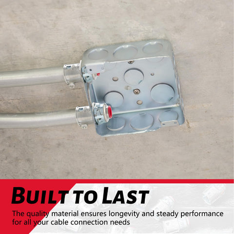 Relaxweex versatile connectors compatible with steel and aluminum cables for varied projects