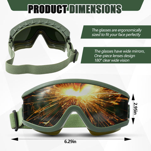 Relaxweex goggles offer 180-degree view to enhance awareness during welding