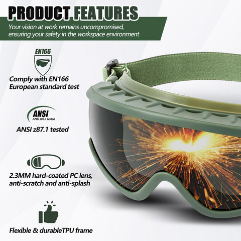 Relaxweex goggles feature an adjustable strap for a secure, comfortable fit
