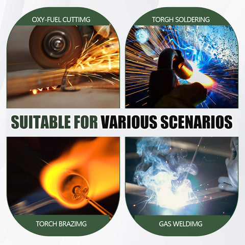 Relaxweex welding goggles suited for light to heavy cutting and brazing tasks