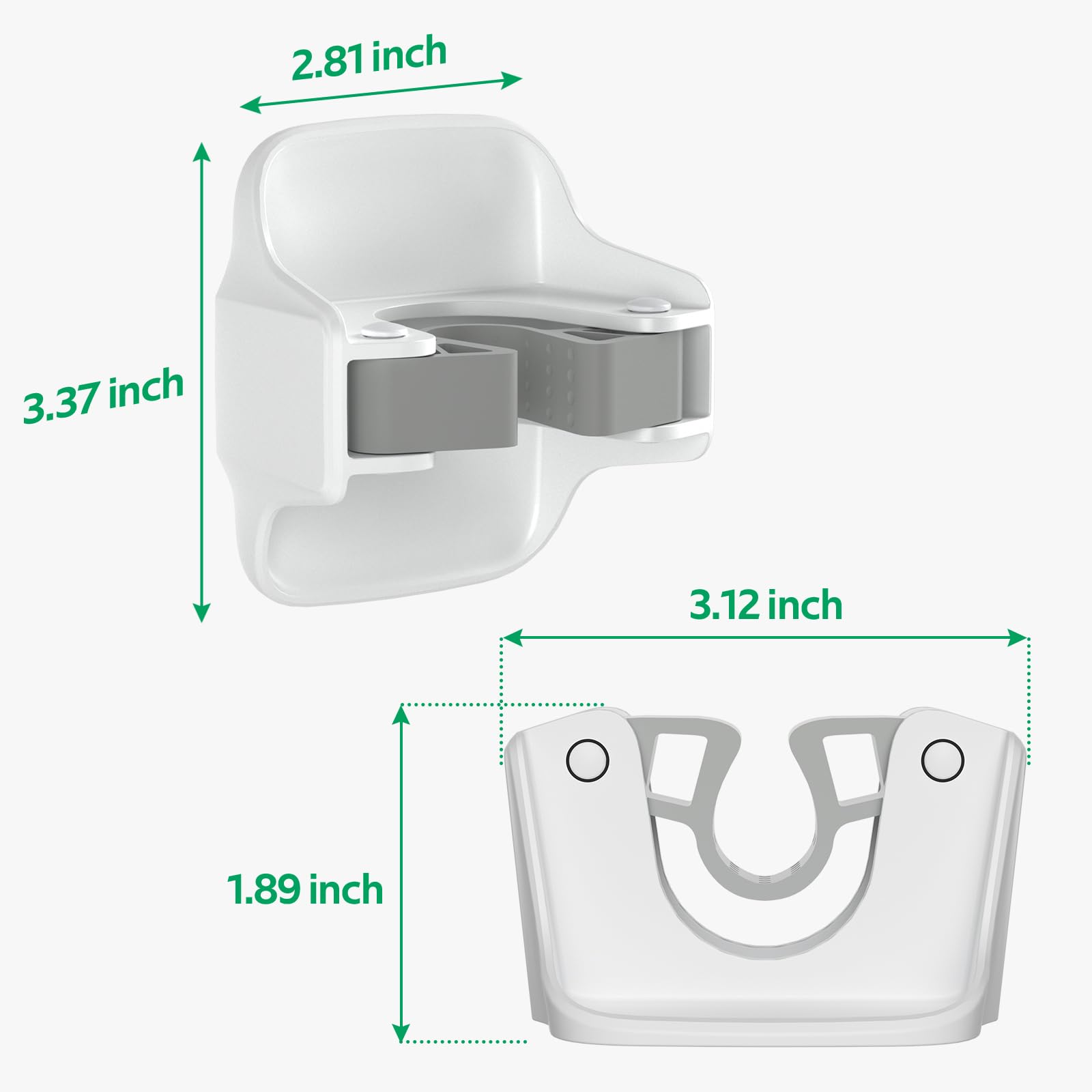 ReliaHom dustpan and broom organizer keeps cleaning tools tidy and accessible.