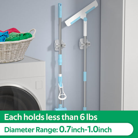 ReliaHom garage storage rack keeps tools within reach and walls neat.