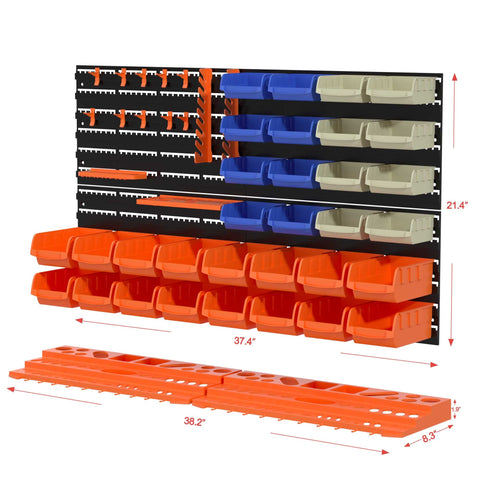 Reliancer lid-free open design keeps contents visible at a glance.