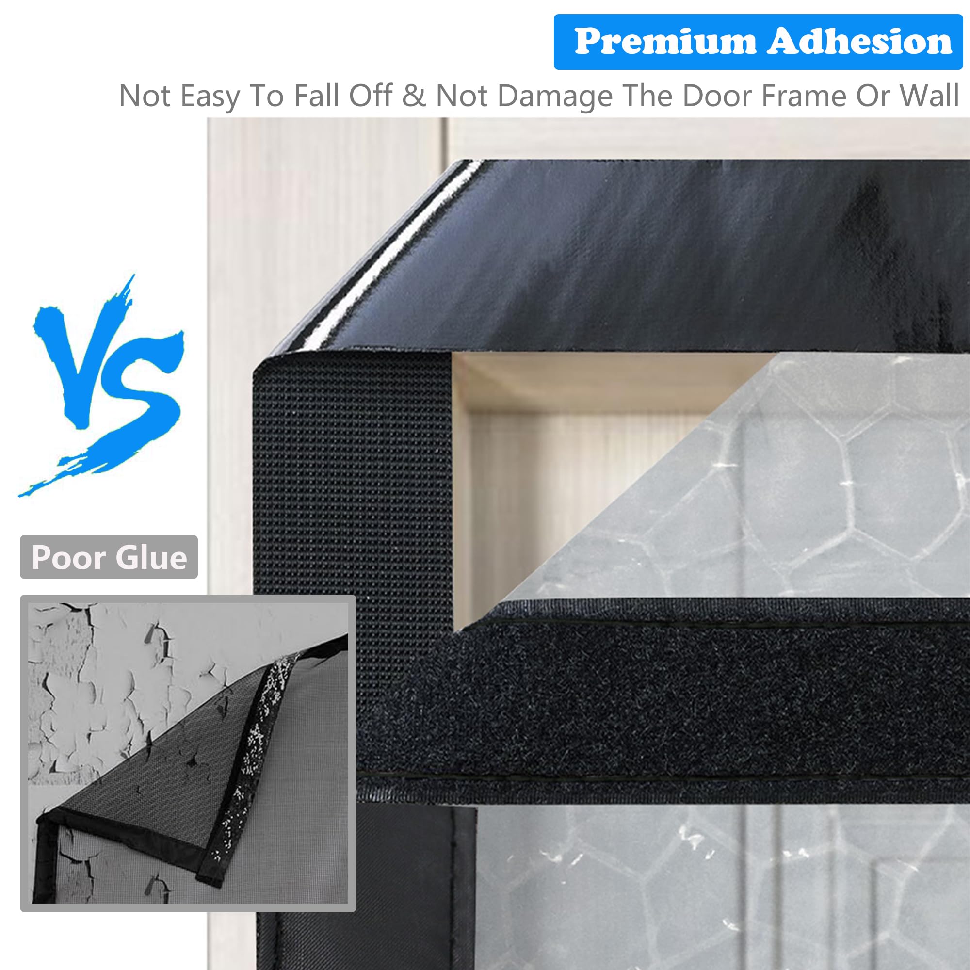 RELIANCER waterproof-windproof barrier blocks insects, leaves, and dust while preserving view.