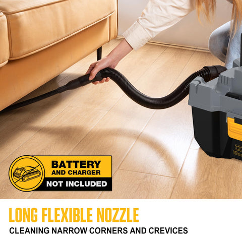 ReliaRoads RCSV-20 accessory kit with hose, nozzles, and crevice tools