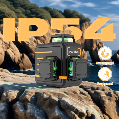 Reljofum remote-controlled laser level saves steps by adjusting lines from afar
