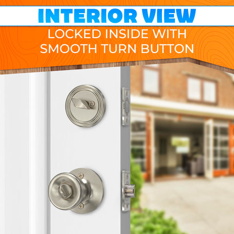 Reluen rust-resistant exterior hardware stands up to weather and wear.