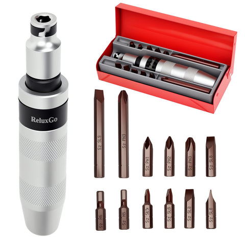 ReluxGo half-inch manual impact driver front view showing compact design for easy handling and versatile DIY use