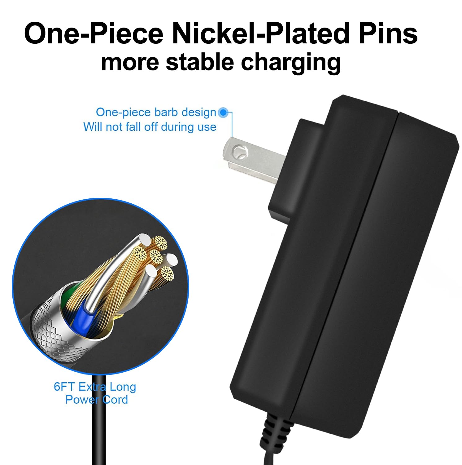 Remate charger LED indicator lights confirm charging status at a glance