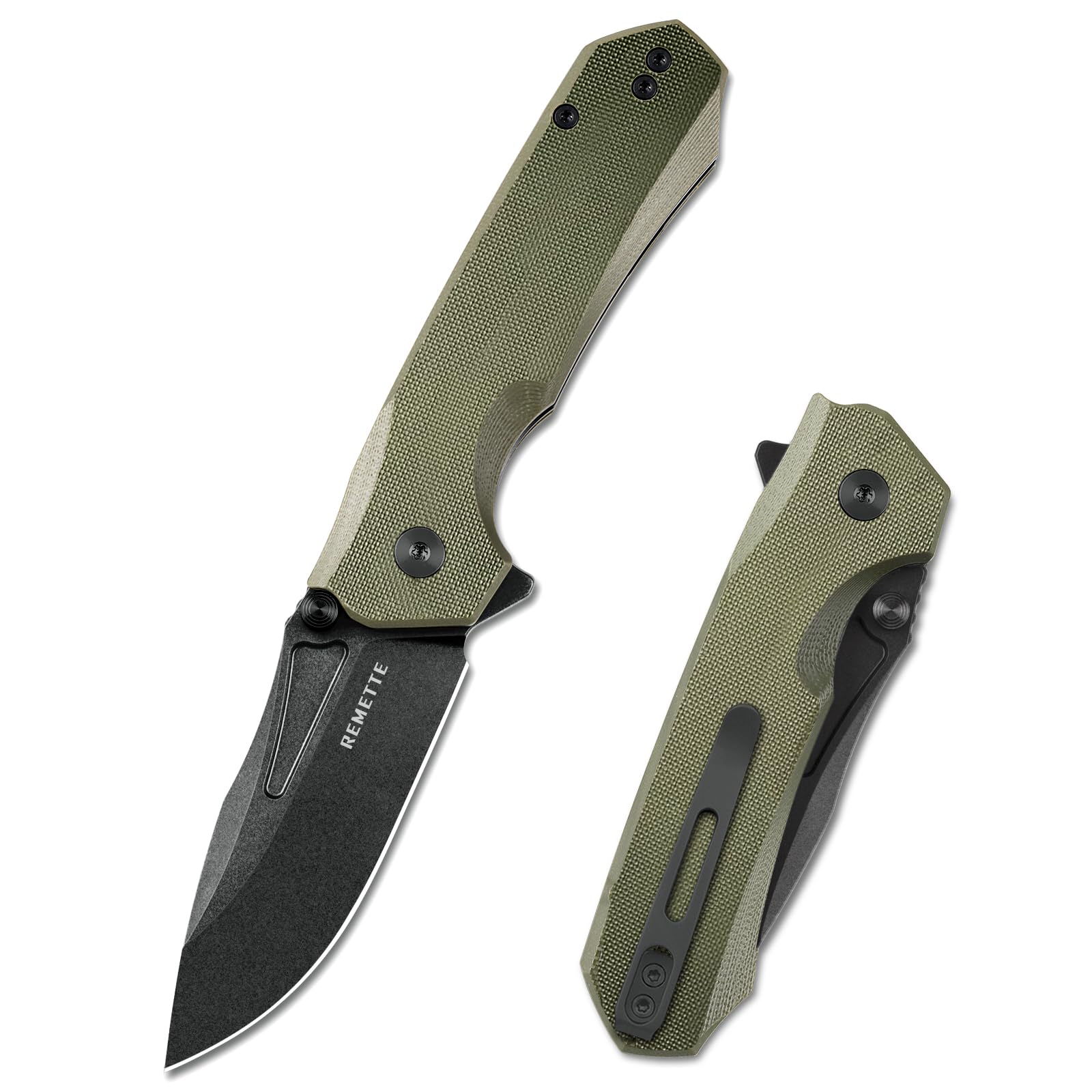 REMETTE Rhino knife with 3-inch D2 blade for everyday tasks