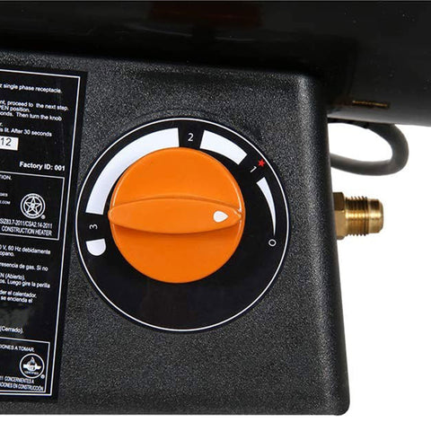 Remington LP forced air heater with heavy duty build for demanding environments.