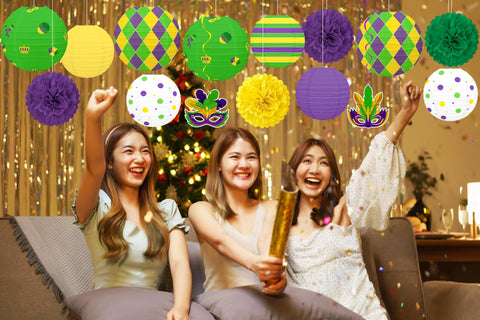 Renbuzhu 8in-10in lanterns suitable for indoor or outdoor celebrations