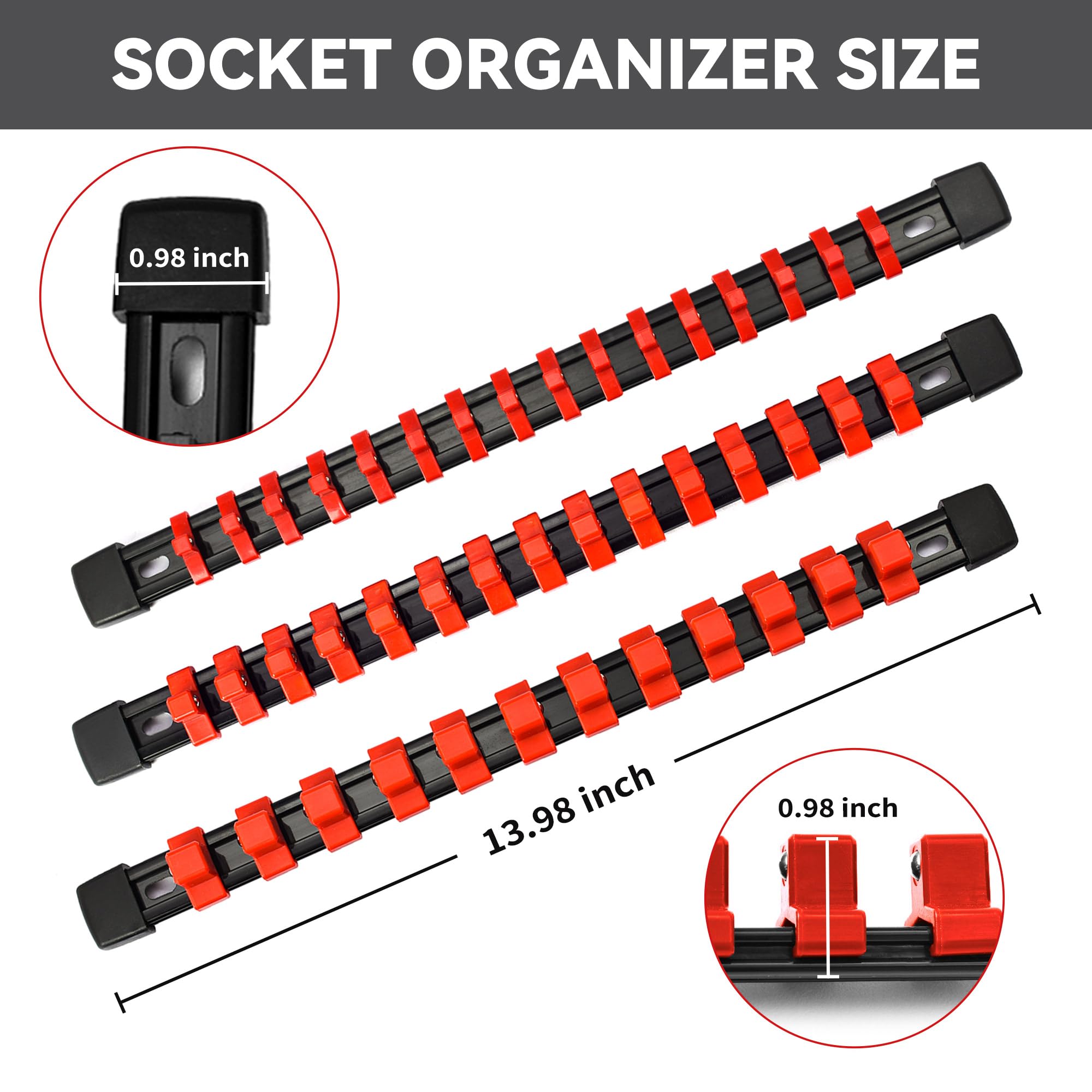 Reniteco color-coded sleeves enable quick size identification during tasks.