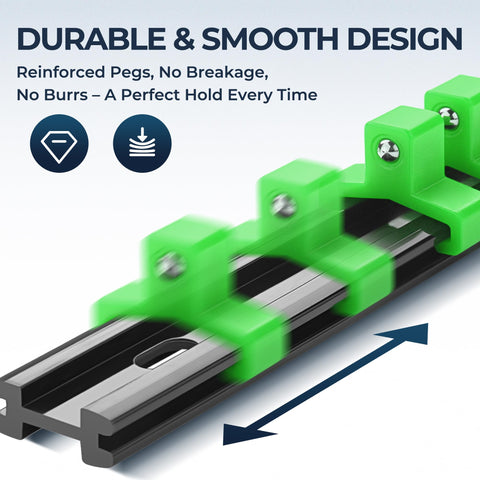 Reniteco color-coded sleeves highlight drive sizes for quick sorting