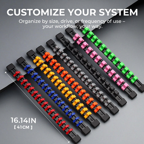 Reniteco large-capacity set stores 128 sockets efficiently