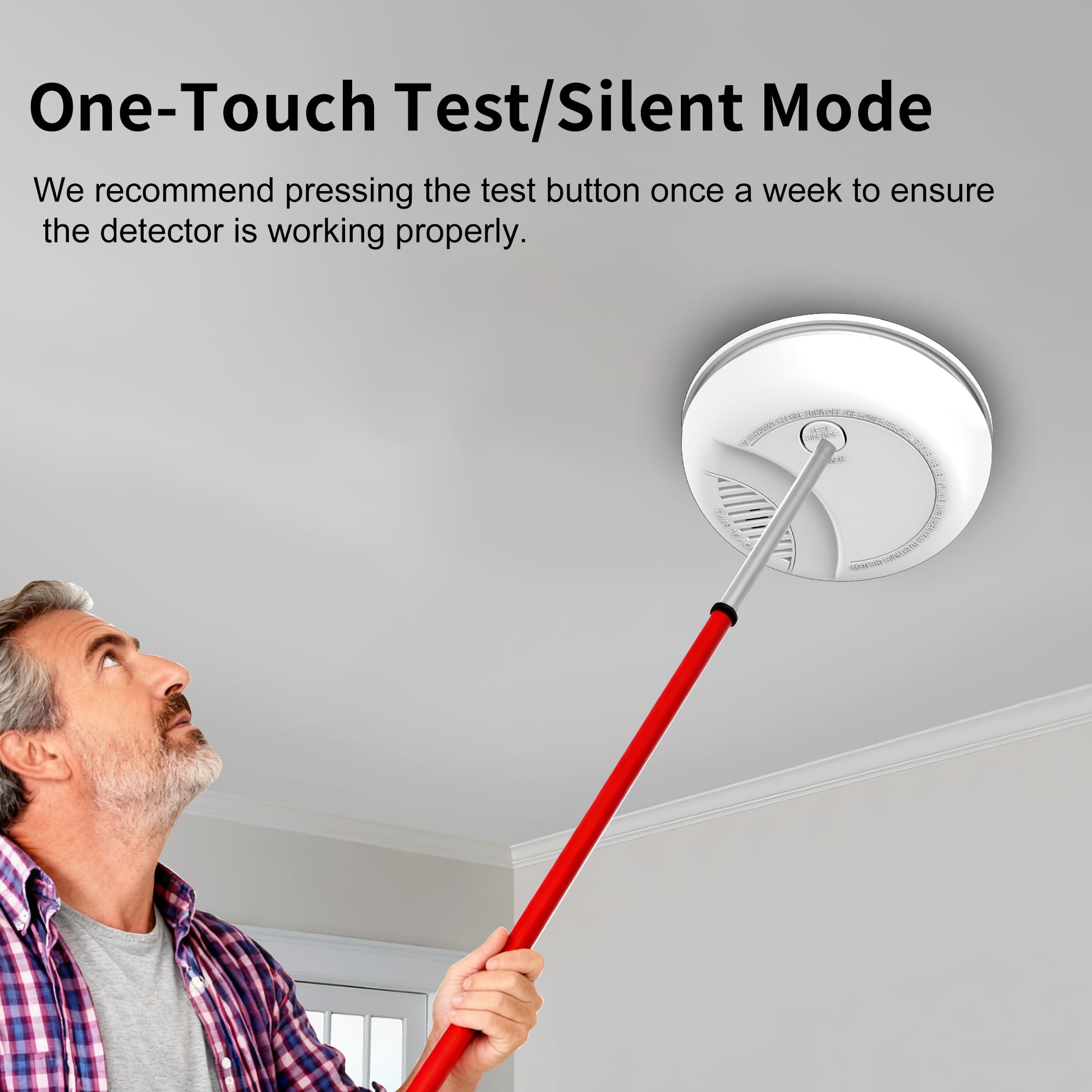 RenseCum installation guide image illustrates simple ceiling or wall mounting steps.