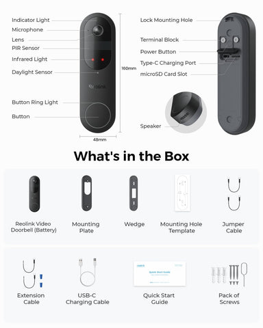 REOLINK 2K Battery Doorbell smart home integration with Alexa