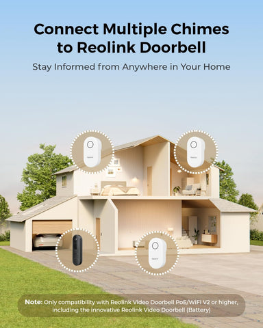 REOLINK Digital Chime plug-and-play setup saves time during doorbell installation.