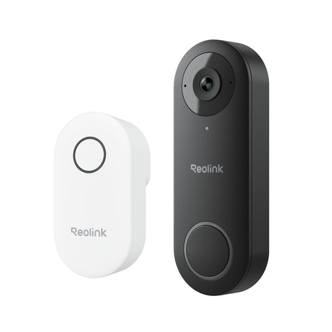 REOLINK Video Doorbell front view daytime shows 2K clarity for safer entry