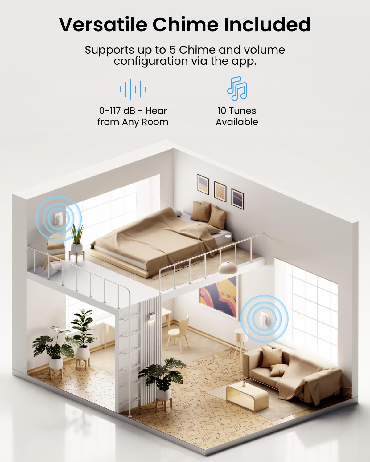REOLINK Video Doorbell hardwired power for reliable operation