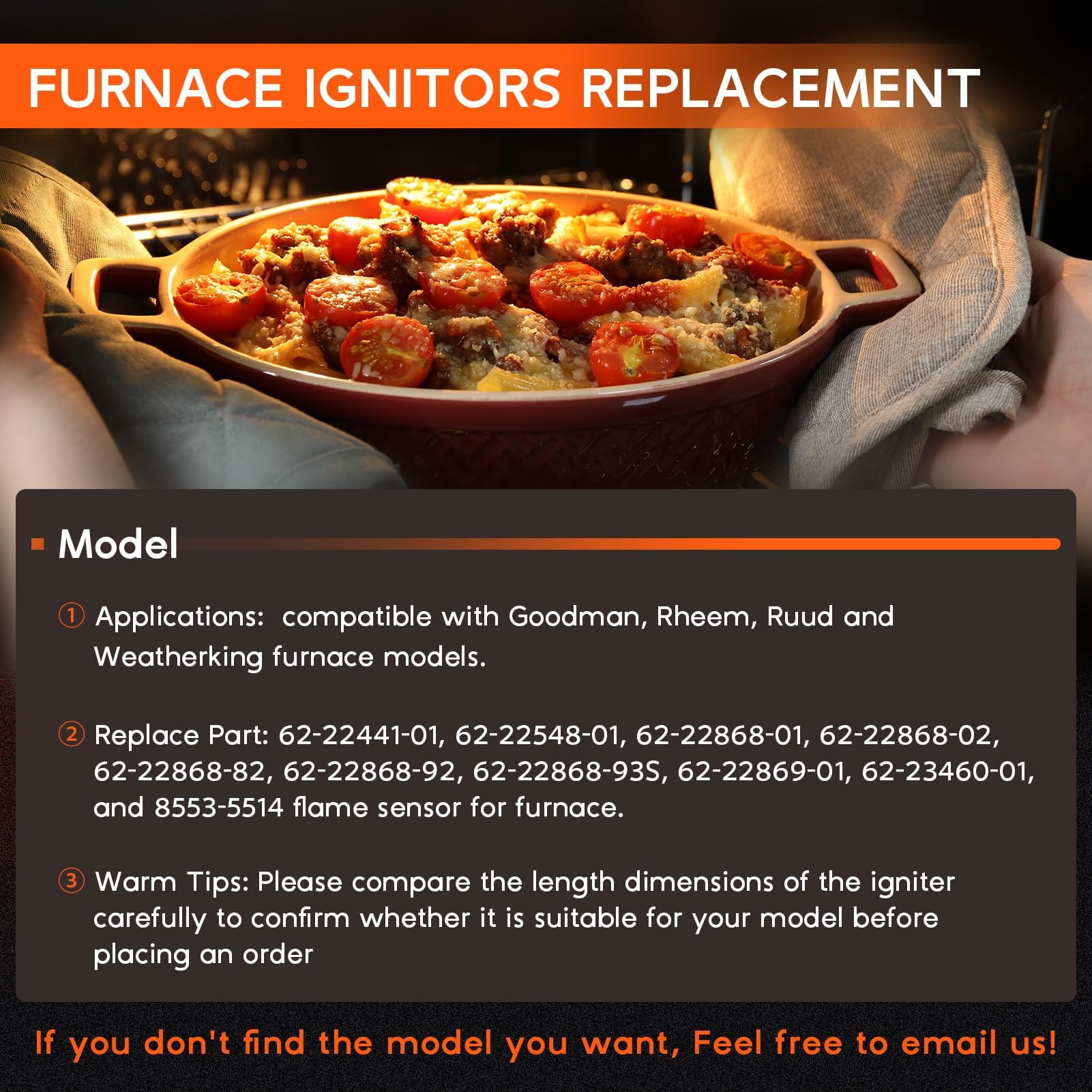 Installation steps for replacing furnace ignitor with Replizo part