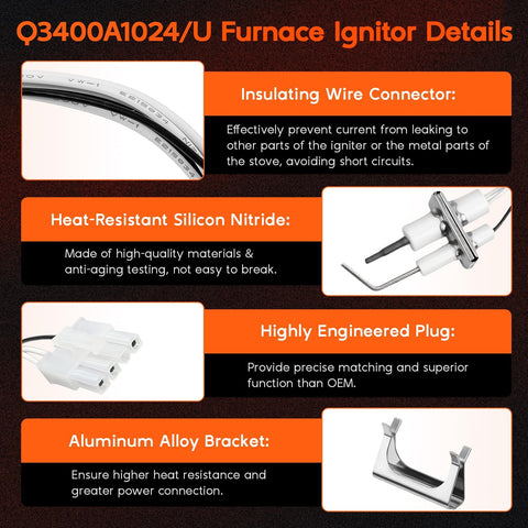 Replizo high-temperature wiring harness built for furnace environments.