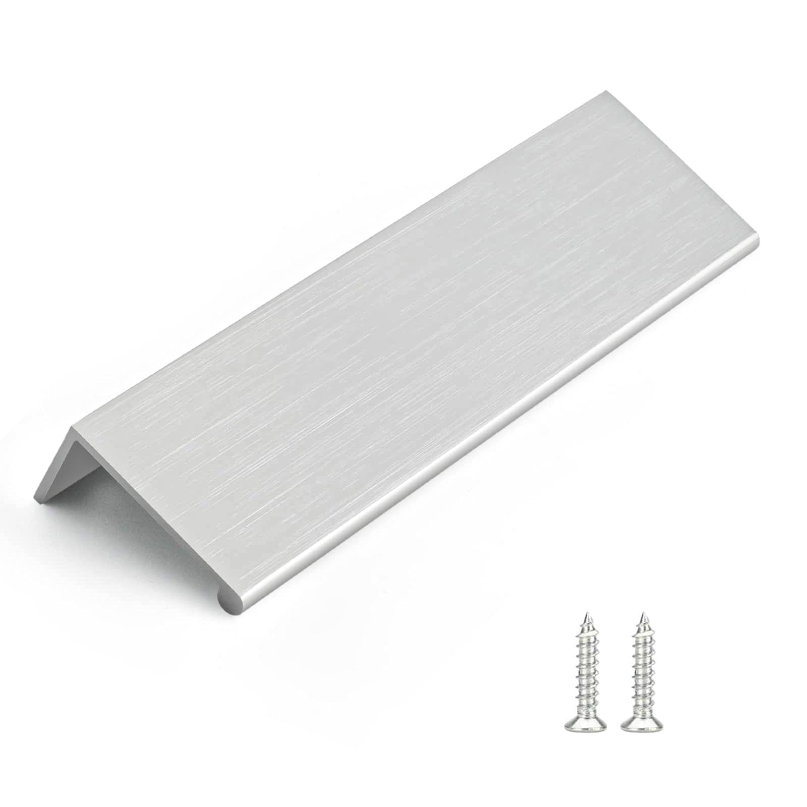 Rergy 10-pack brushed nickel cabinet pulls for durable kitchen cabinets