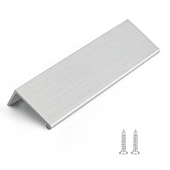 Rergy 10-pack brushed nickel cabinet pulls for durable kitchen cabinets