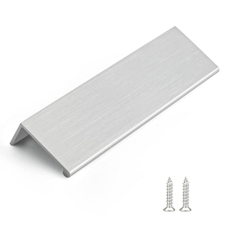 Rergy 10-pack brushed nickel cabinet pulls for durable kitchen cabinets
