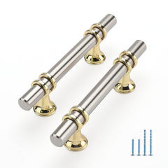 Rergy brushed nickel cabinet pull 3in, sleek design for quick cabinet access