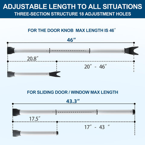 Rerishom 1.57 inch diameter bar provides strong, reliable support