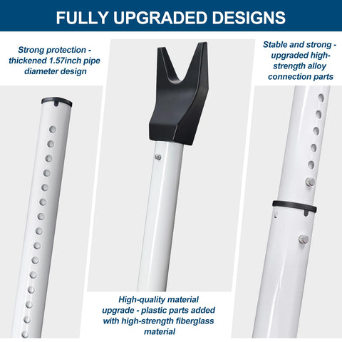 Rerishom door security bar withstands up to 400 lbs of pressure