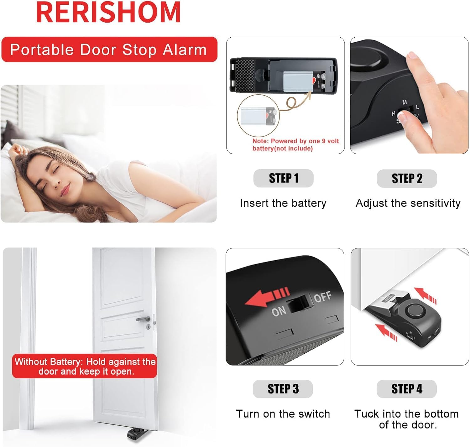 Rerishom hotel room use demonstrates added privacy.