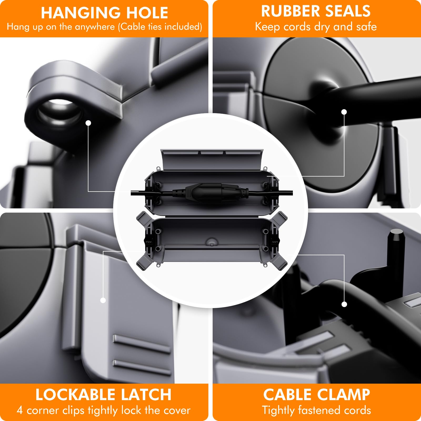 Restmo box wall-mount design with back keyholes.