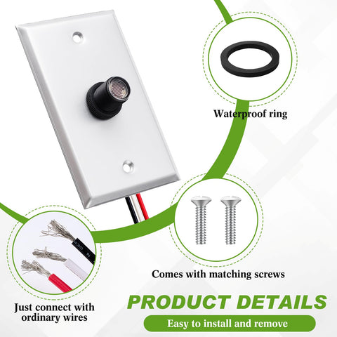 Retisee 2-pack photocell sensors for simple, scalable installation.