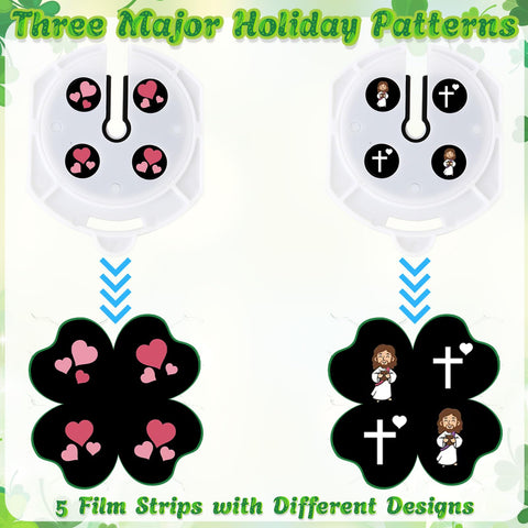 Retisee Easter bunny film slide projector adds playful seasonal decor.