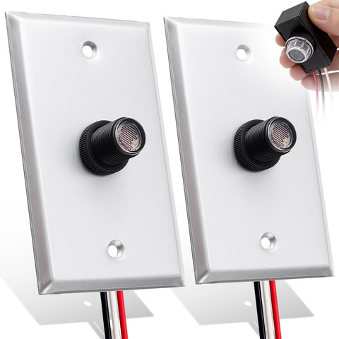 Retisee photocell sensor outdoor assembly improves dusk-to-dawn coverage.