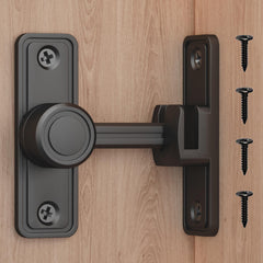 RETRIN barn door privacy latch with 90°/180° swing for interior doors