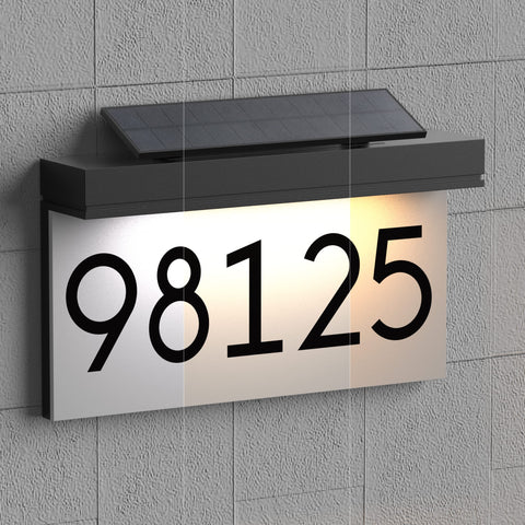 Reveforly weatherproof numerals and letters for outdoor display.