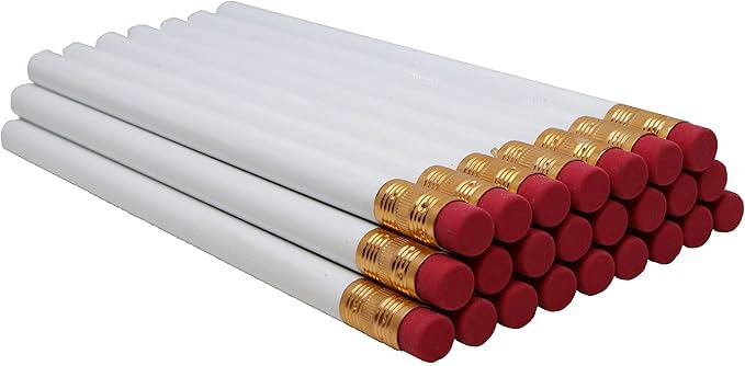 RevMark Jumbo Round Pencil 24-pack on display, ideal for carpentry details.