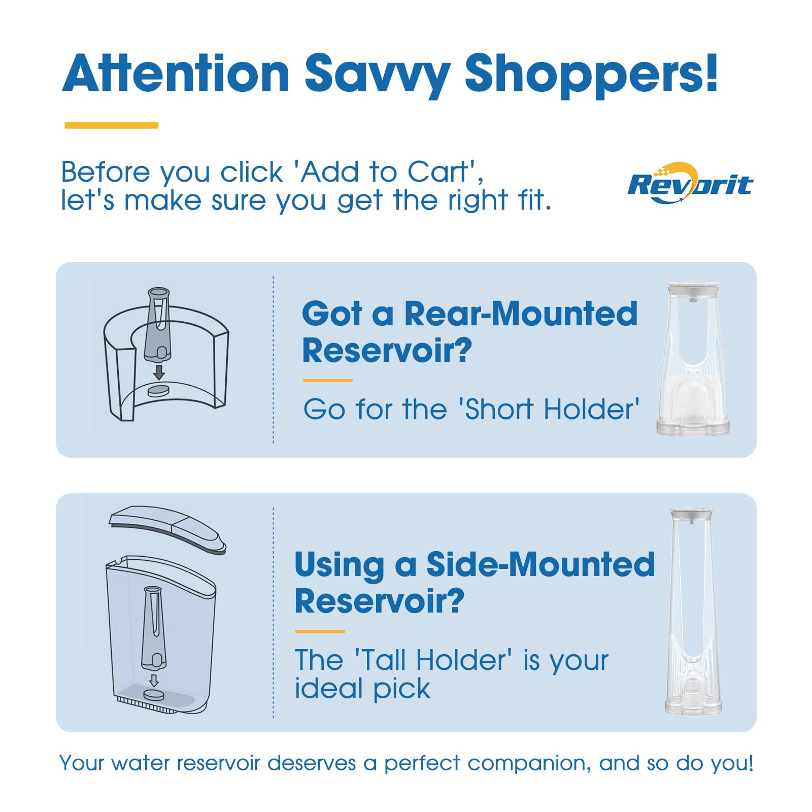 Revorit durable micro-mesh filters support long lasting performance