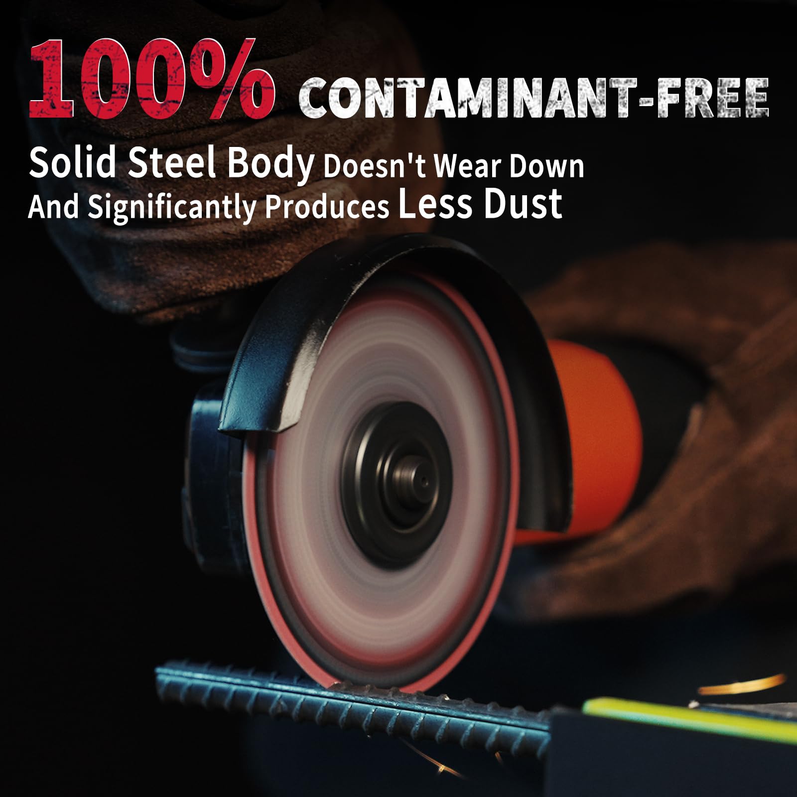 Revvstark brazed-diamond edge for durable, heat-resistant cuts